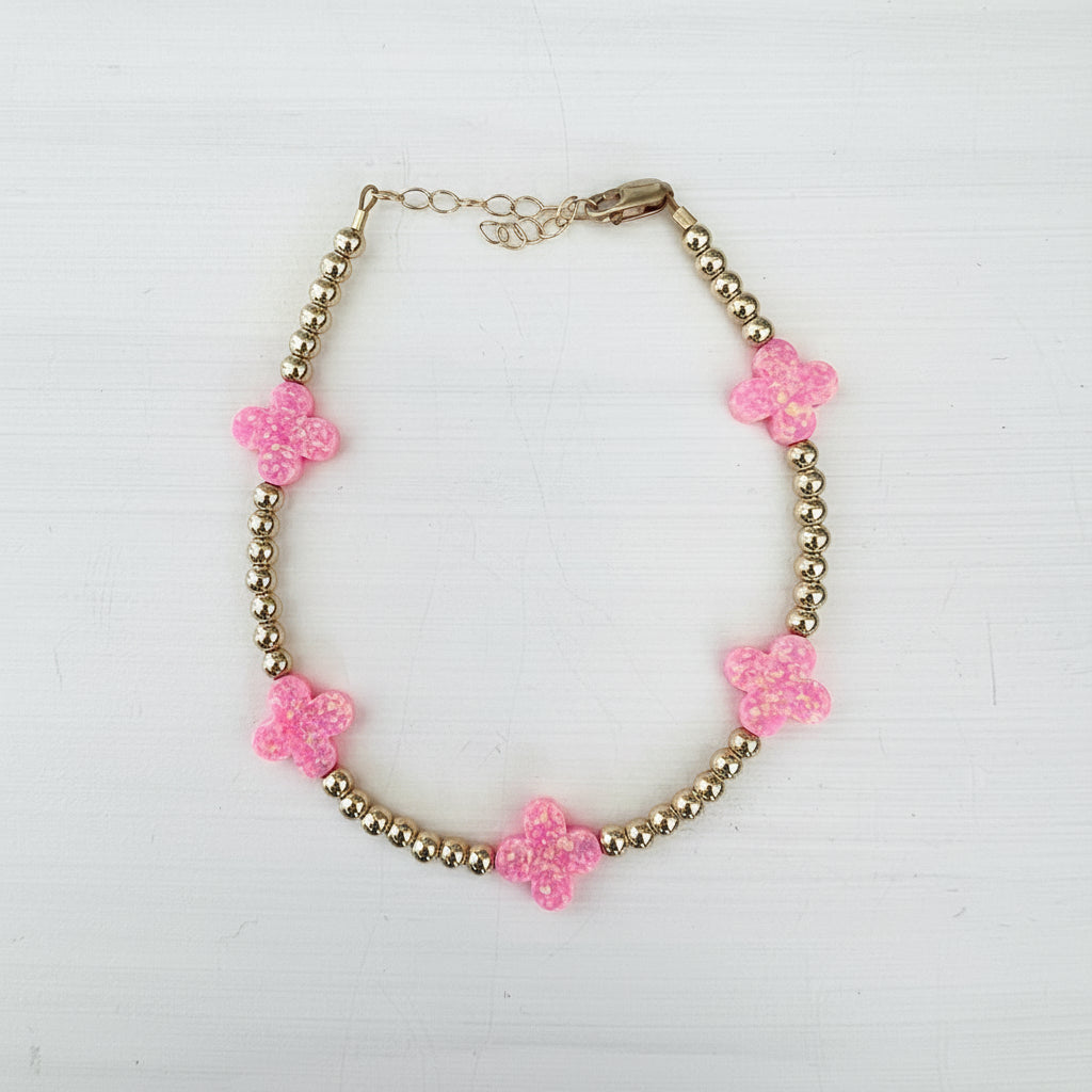 5 Medium Clover Bracelet