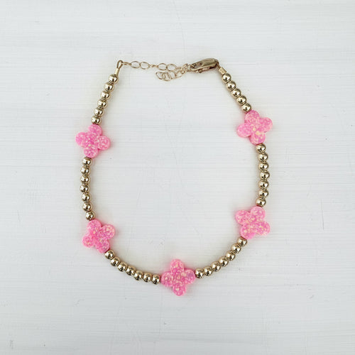 5 Medium Clover Bracelet