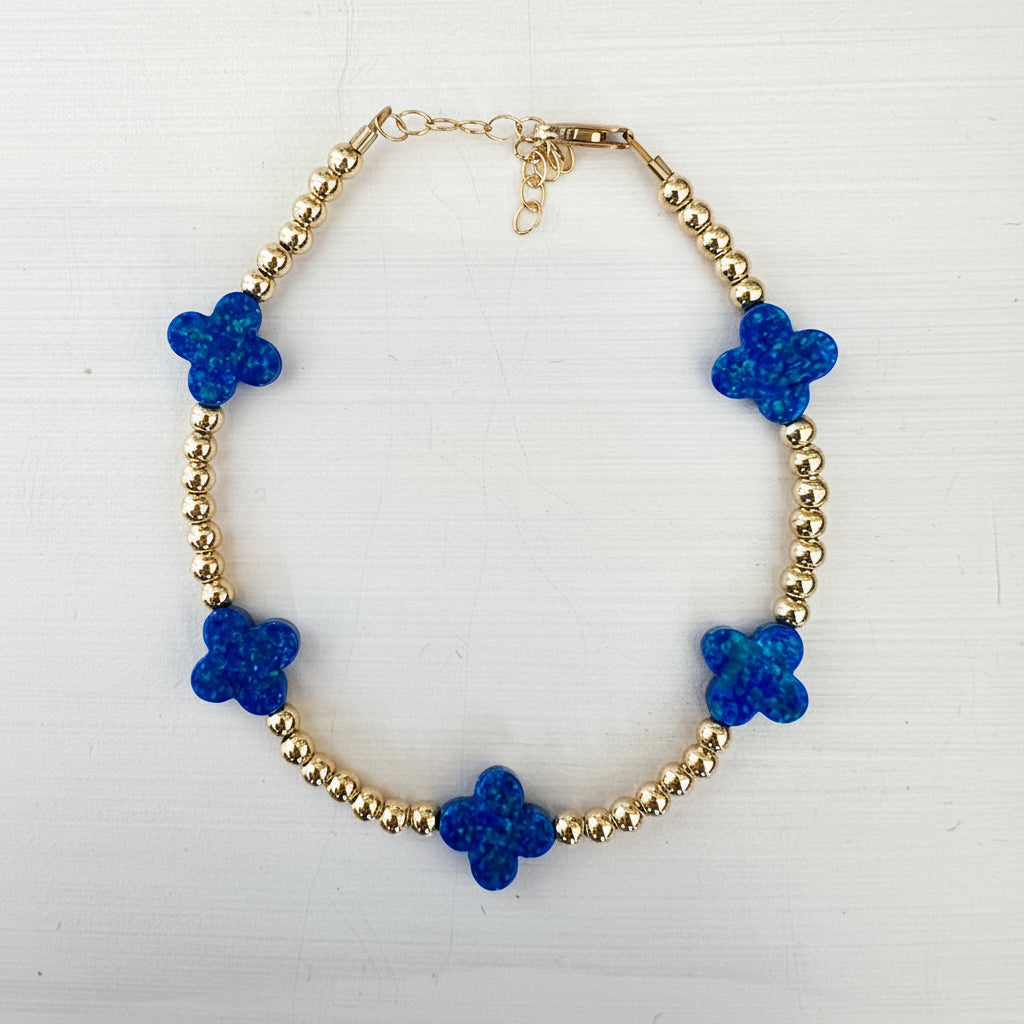 5 Medium Clover Bracelet