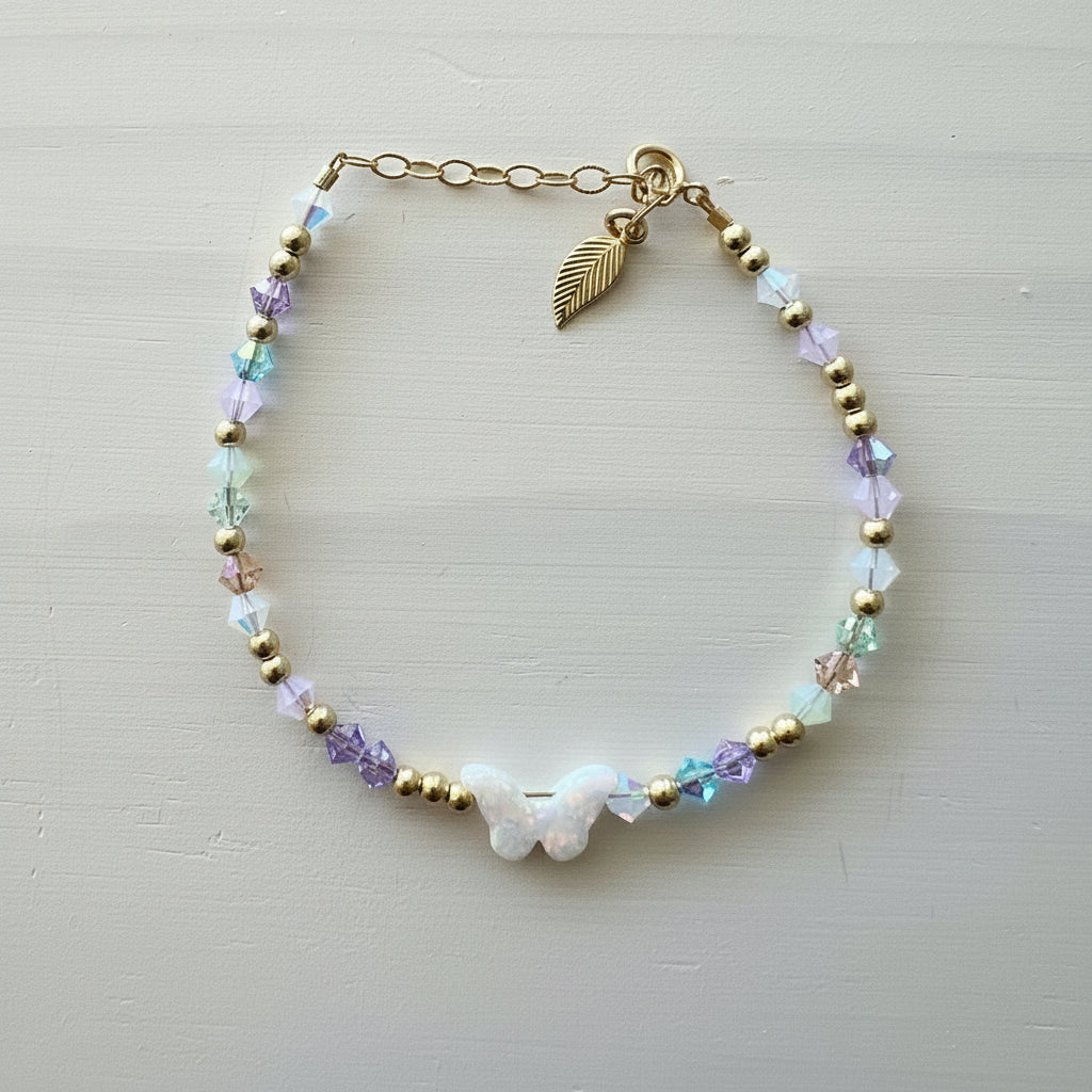 Crystal Butterfly Bracelet