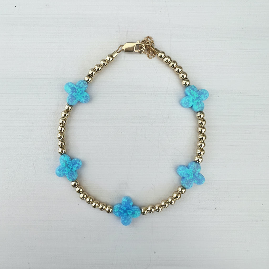 5 Medium Clover Bracelet