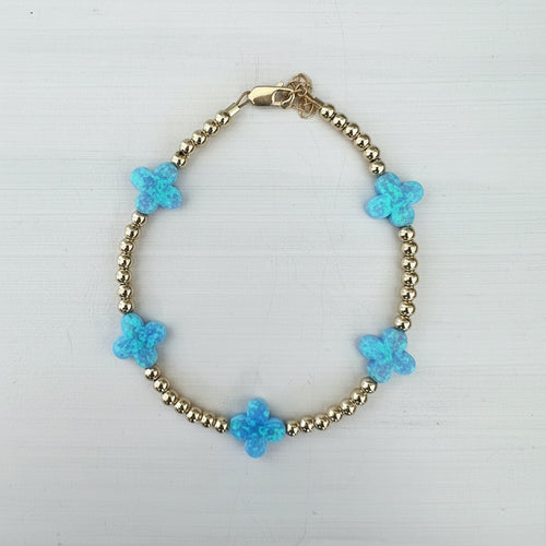 5 Medium Clover Bracelet