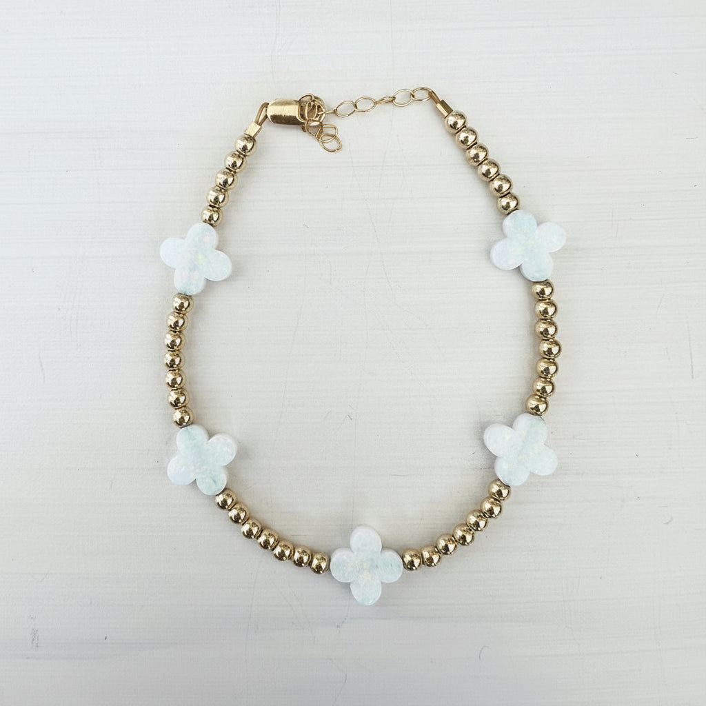 5 Medium Clover Bracelet