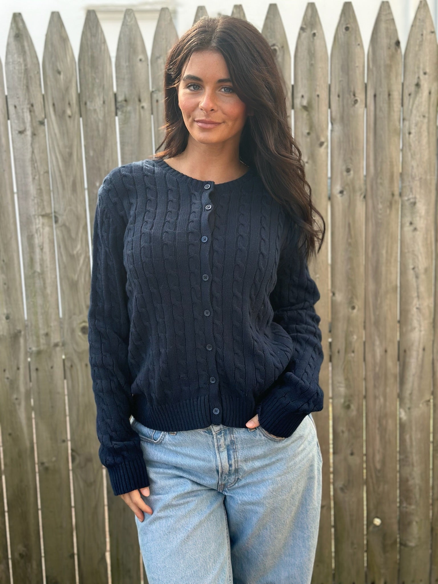 Cable Knit Cardigan