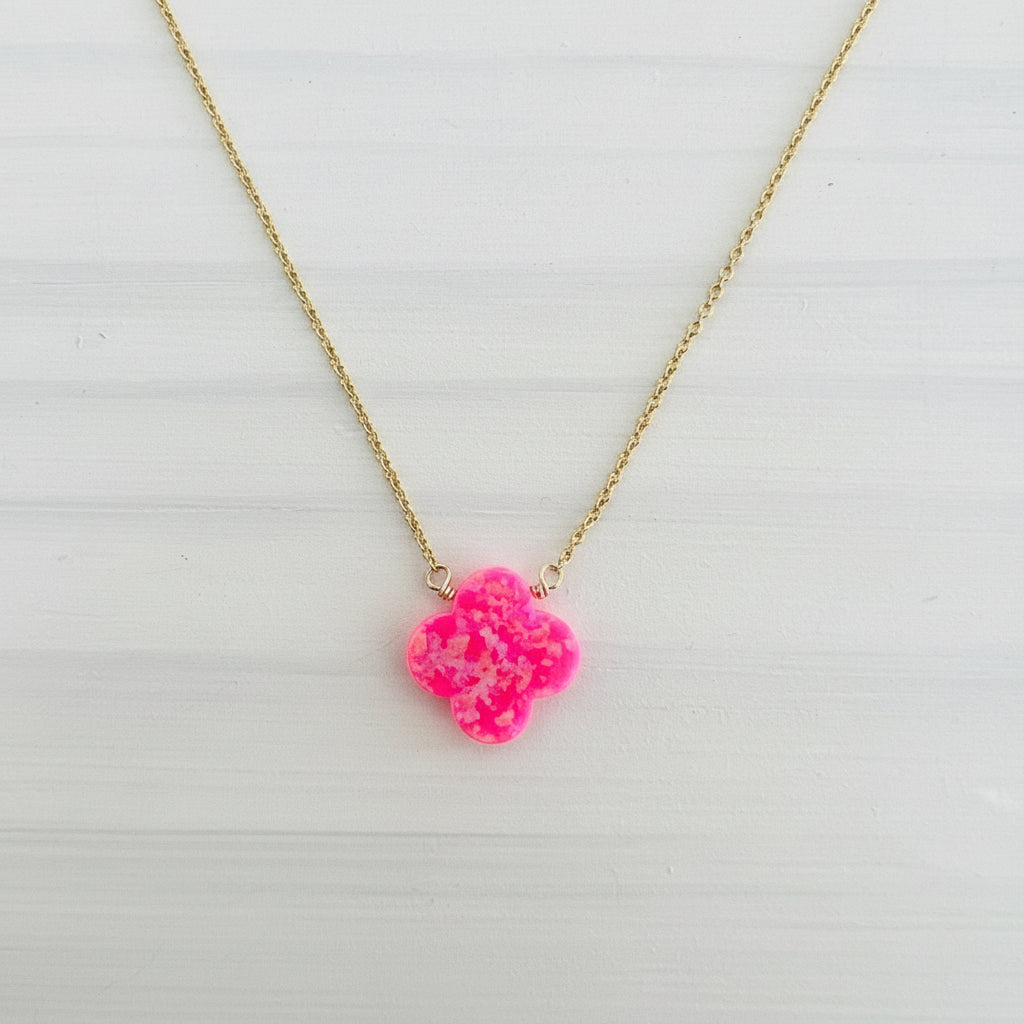 Large Clover Necklace