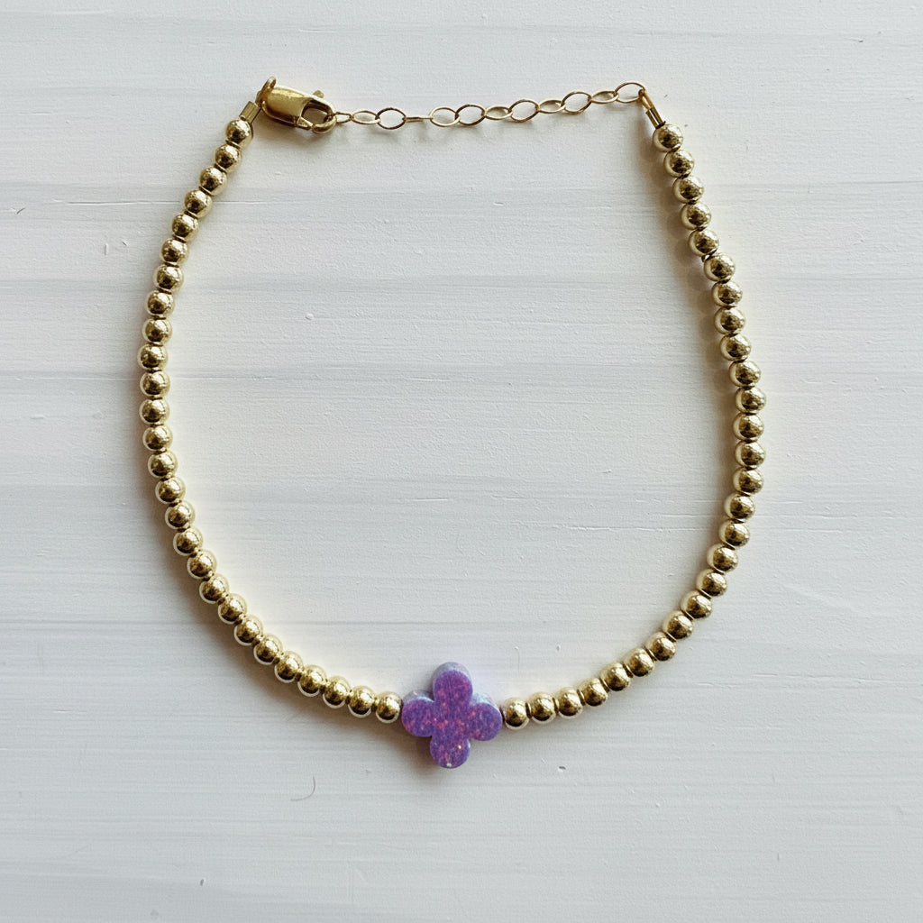Single Medium Clover Bracelet