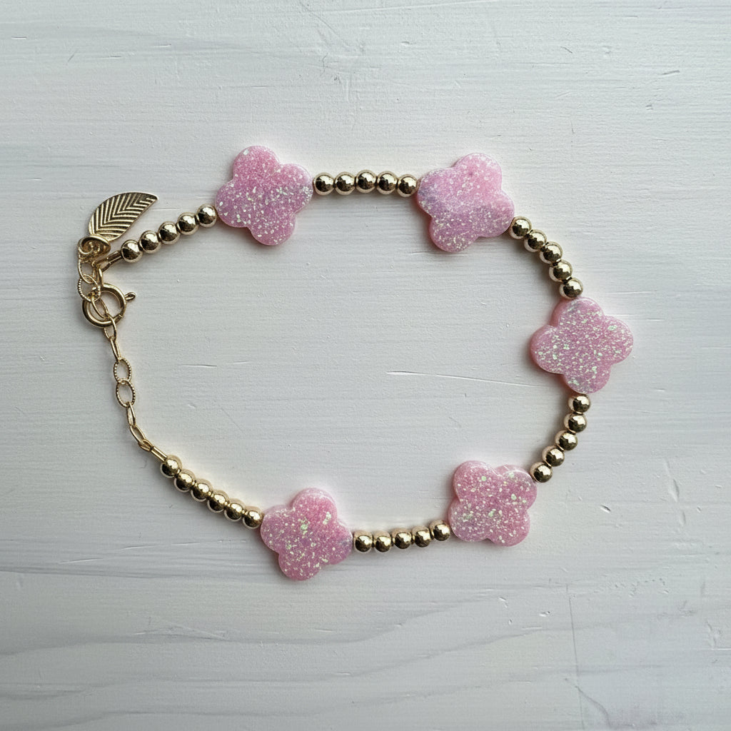 Multi Large Clover Bracelet