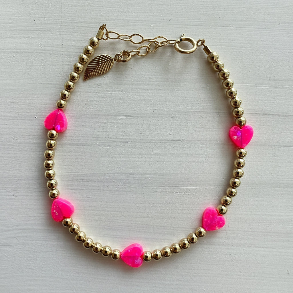 Small Multi Heart Bracelet