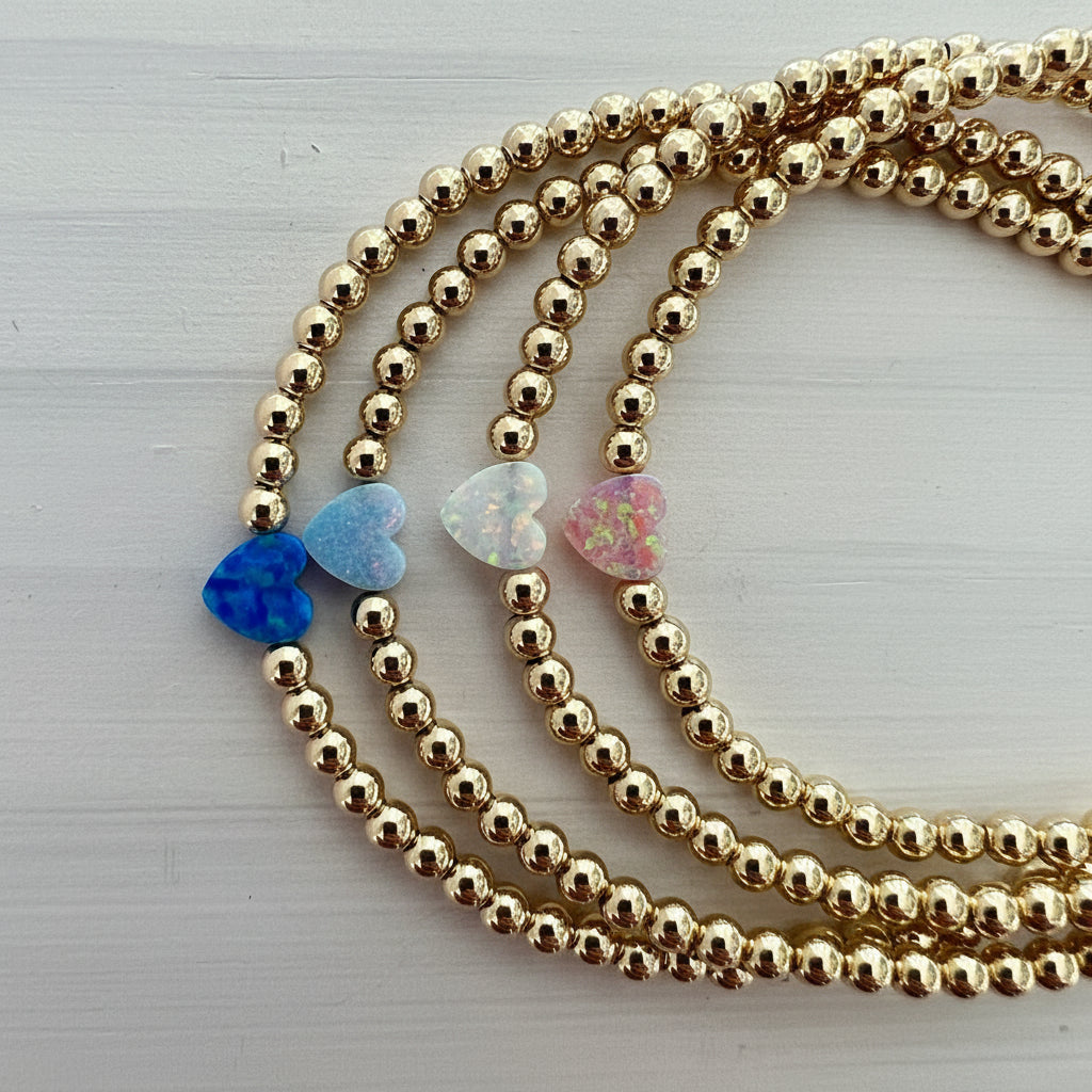 Small Single Heart Bracelet