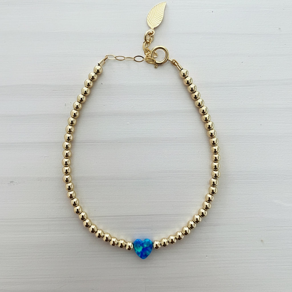 Small Single Heart Bracelet