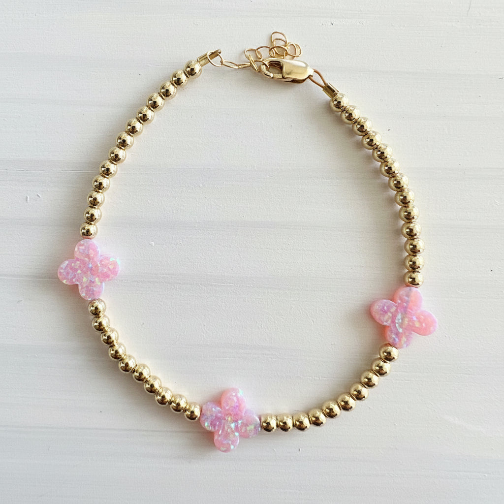 Triple Medium Clover Bracelet