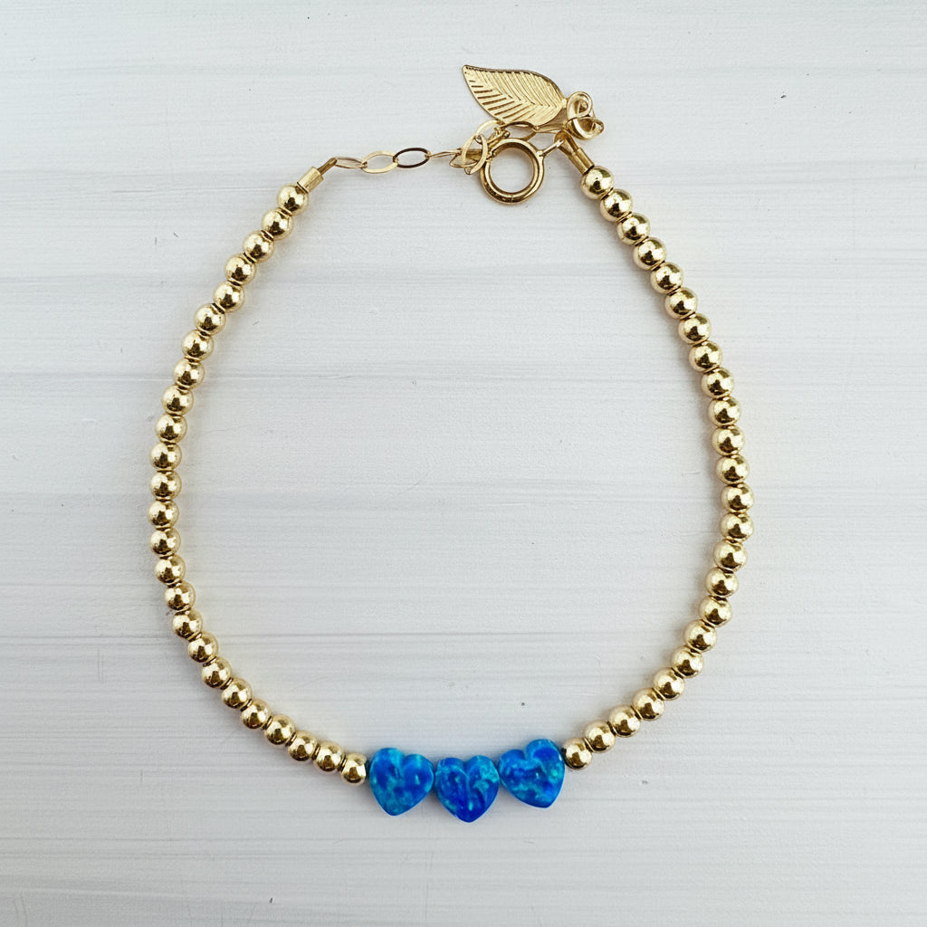 Triple Heart Bracelet