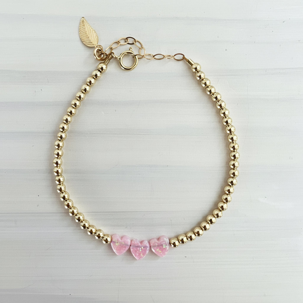 Triple Heart Bracelet