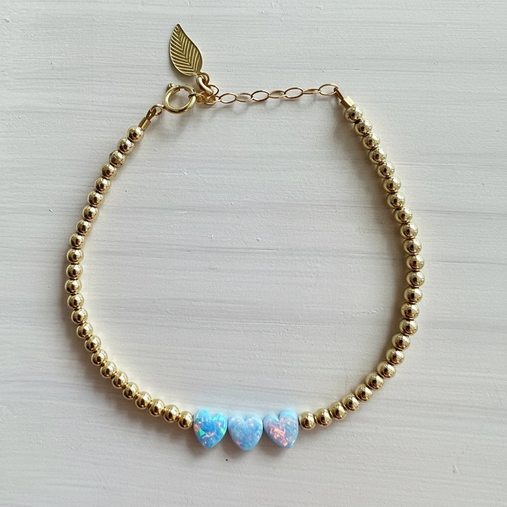 Triple Heart Bracelet