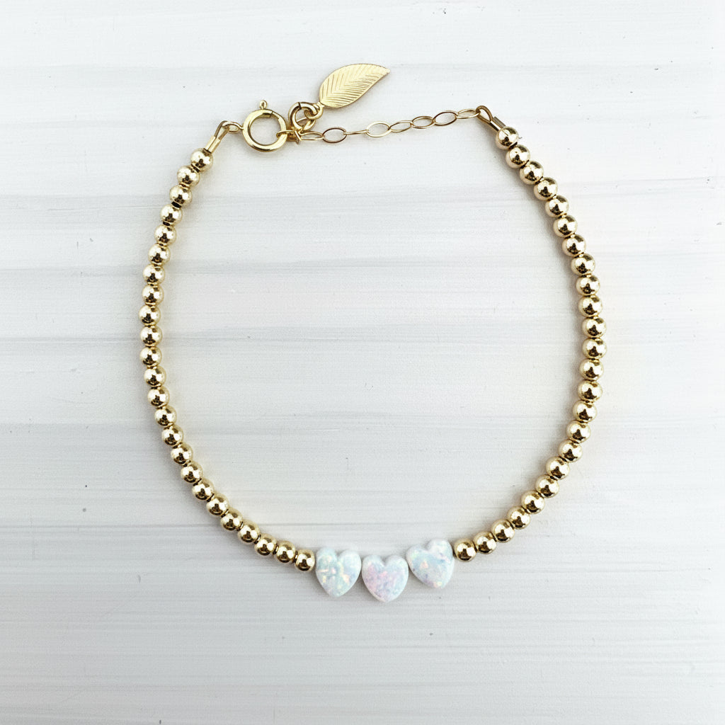 Triple Heart Bracelet