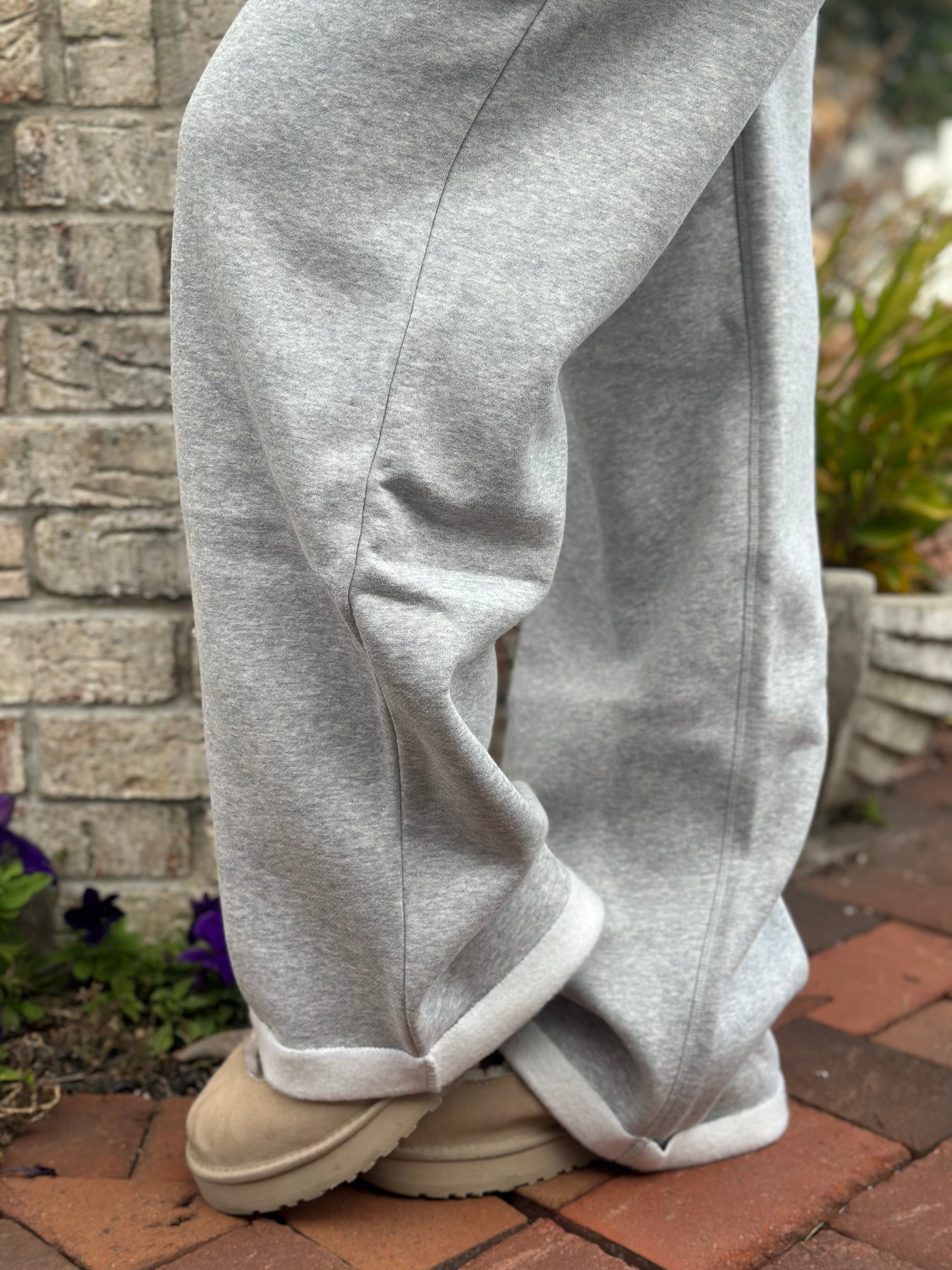 Wide Leg Sweatpants