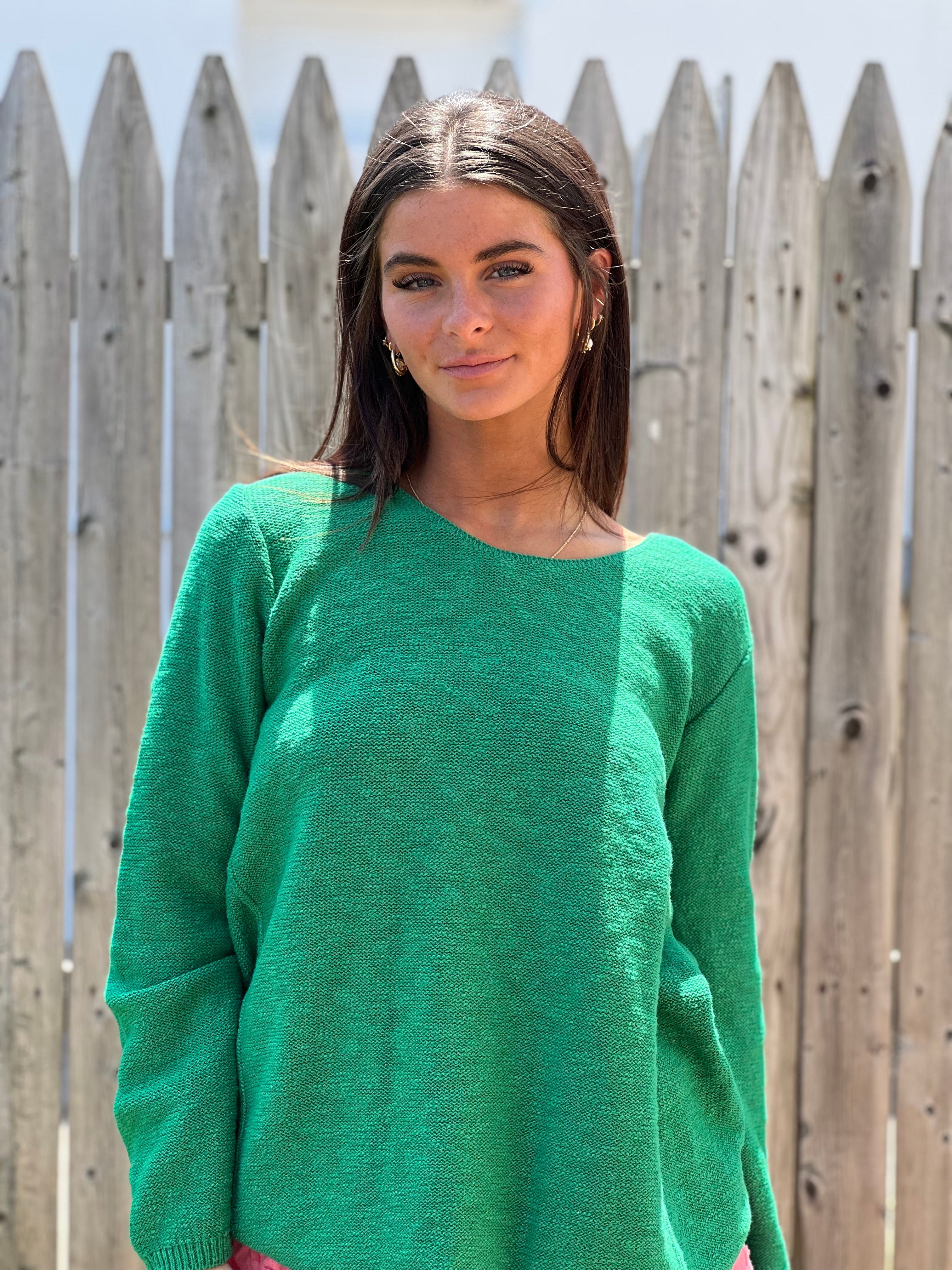 Crewneck Knit Sweater- Brights