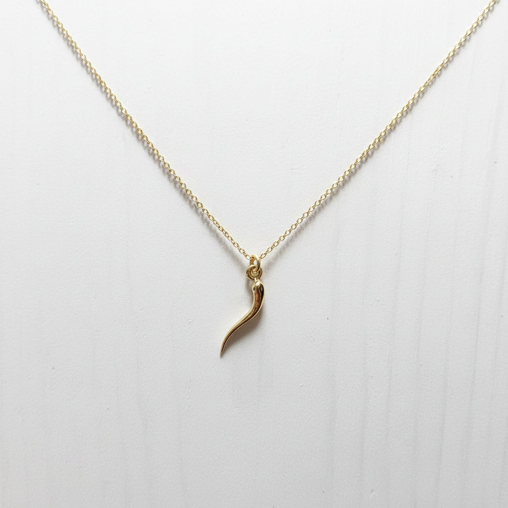 Italian Horn Necklace