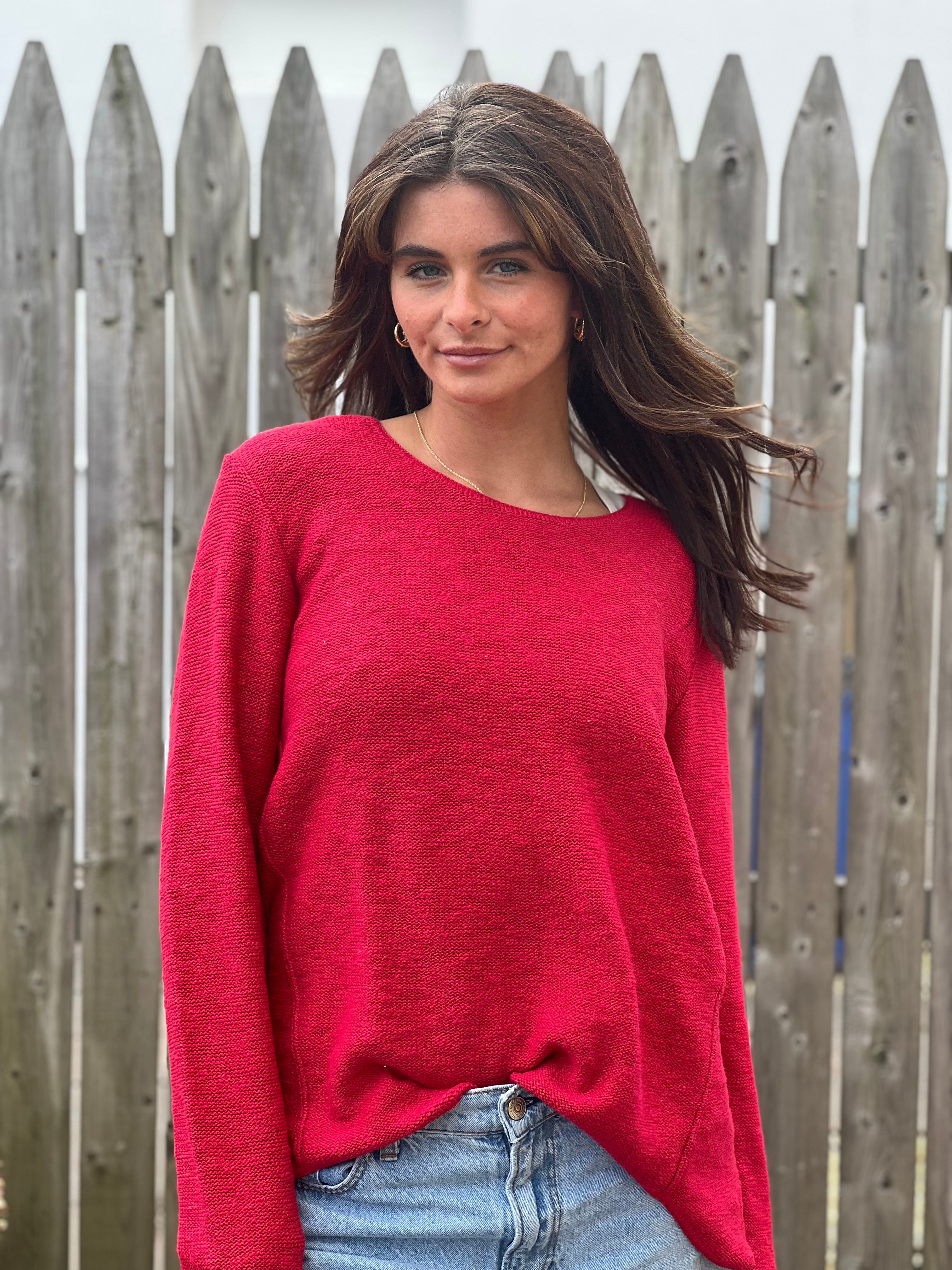 Crewneck Knit Sweater