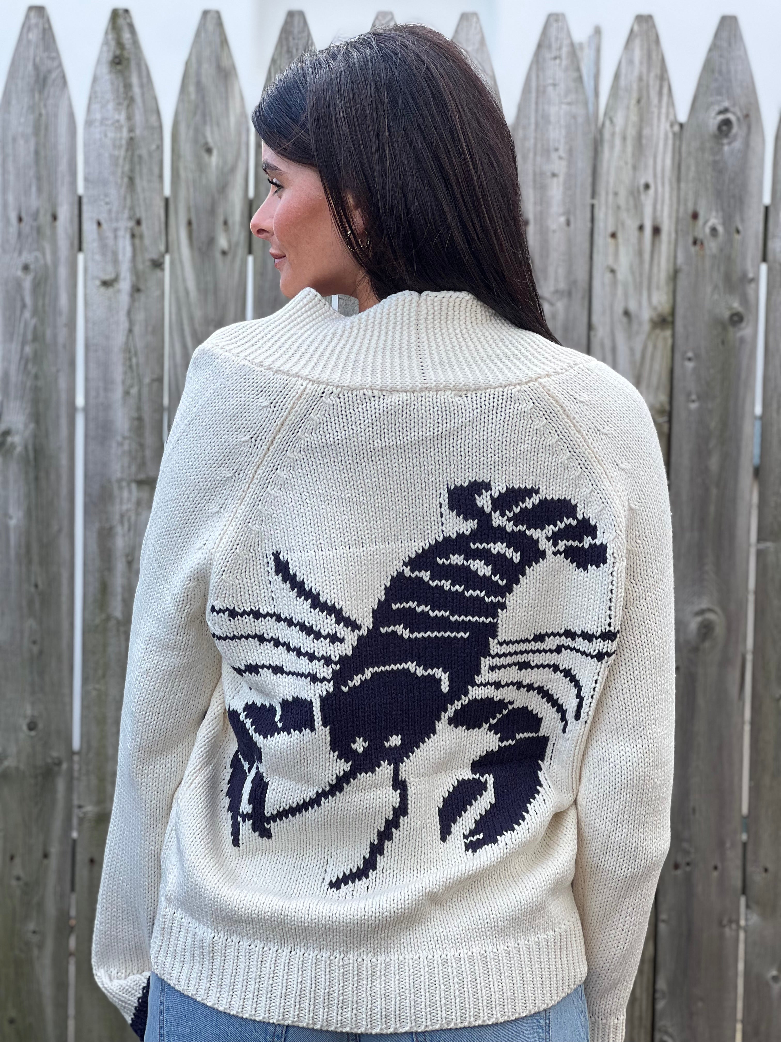 Lobster Cardigan