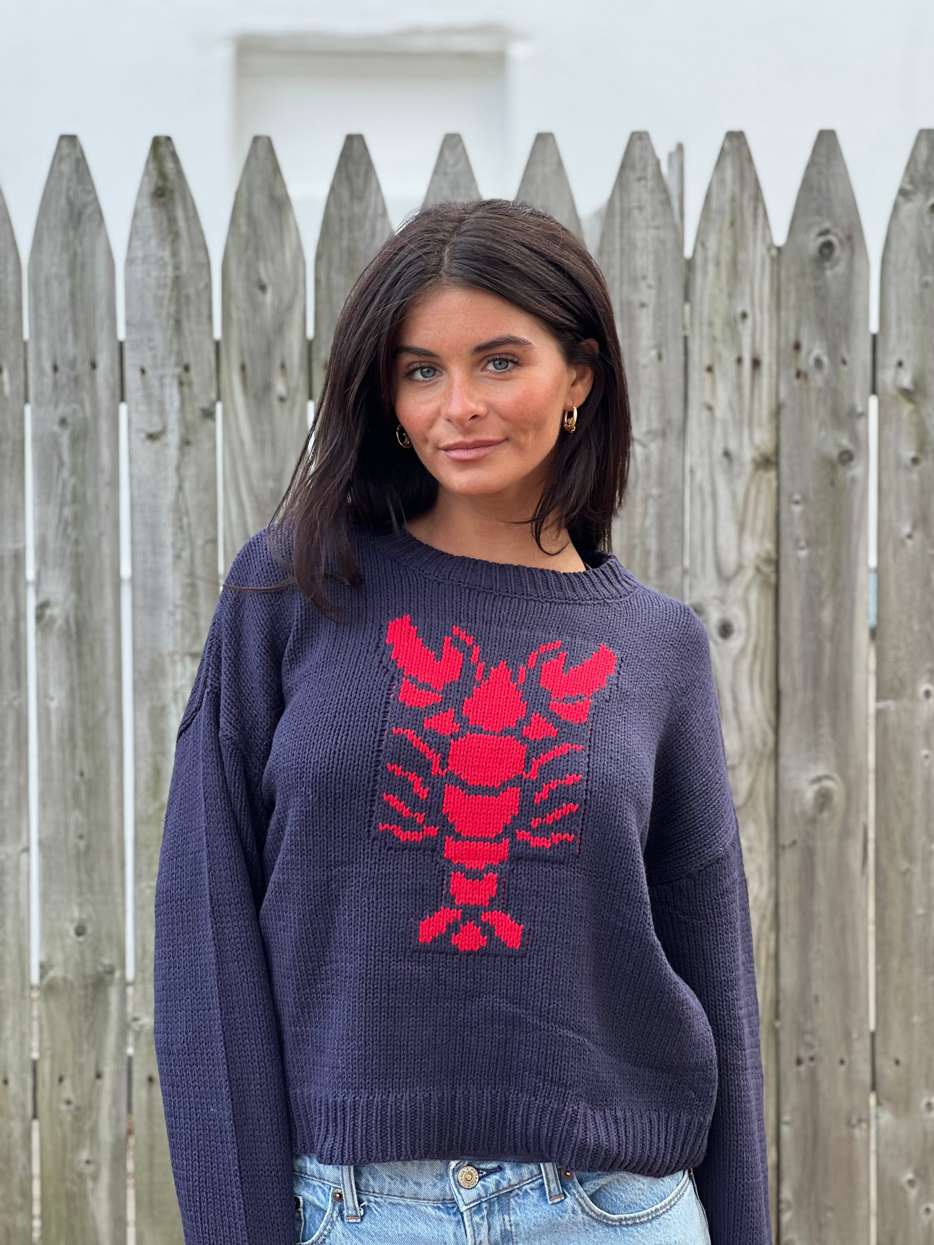 Knit Lobster Sweater