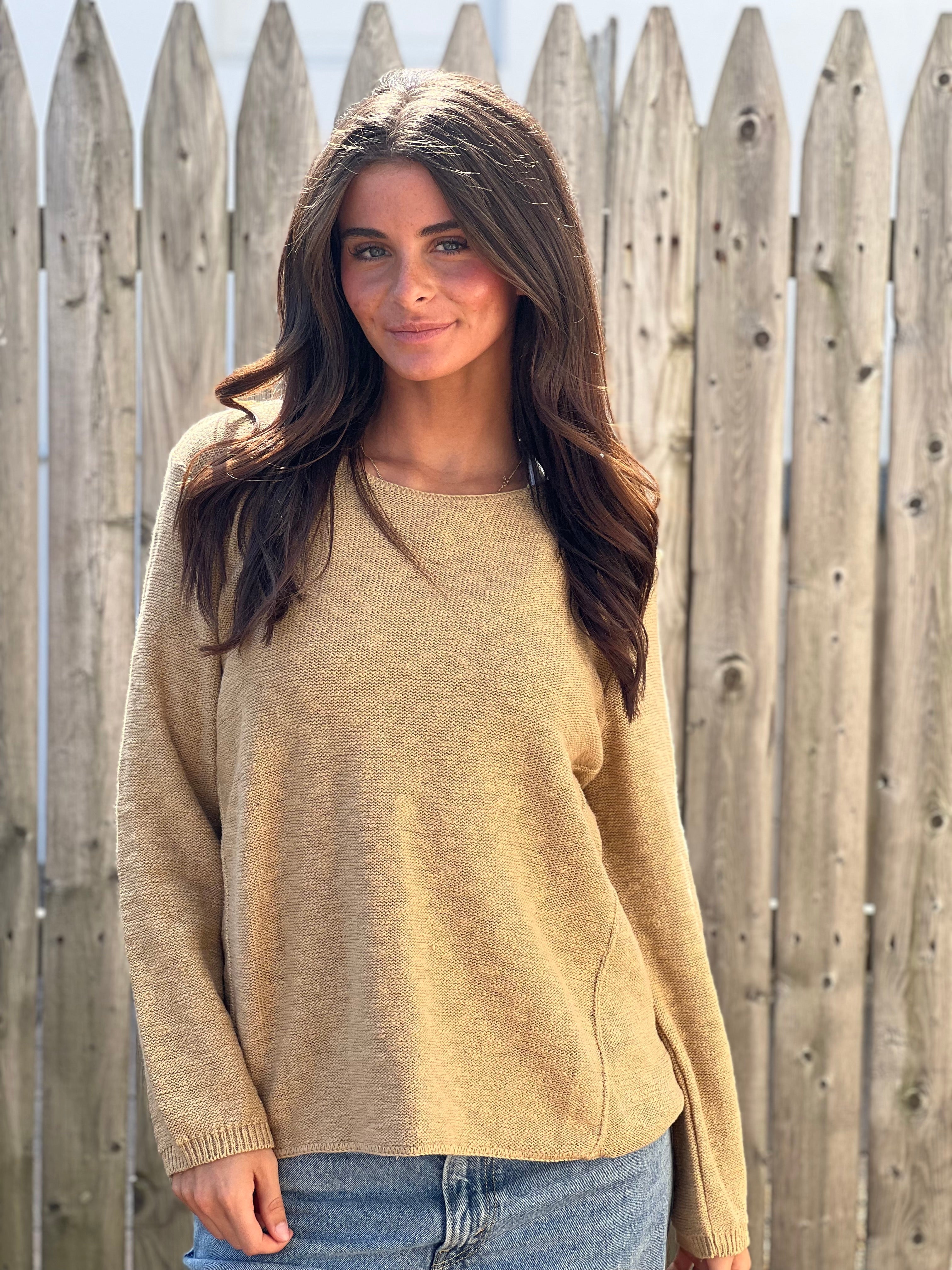 Crewneck Knit Sweater