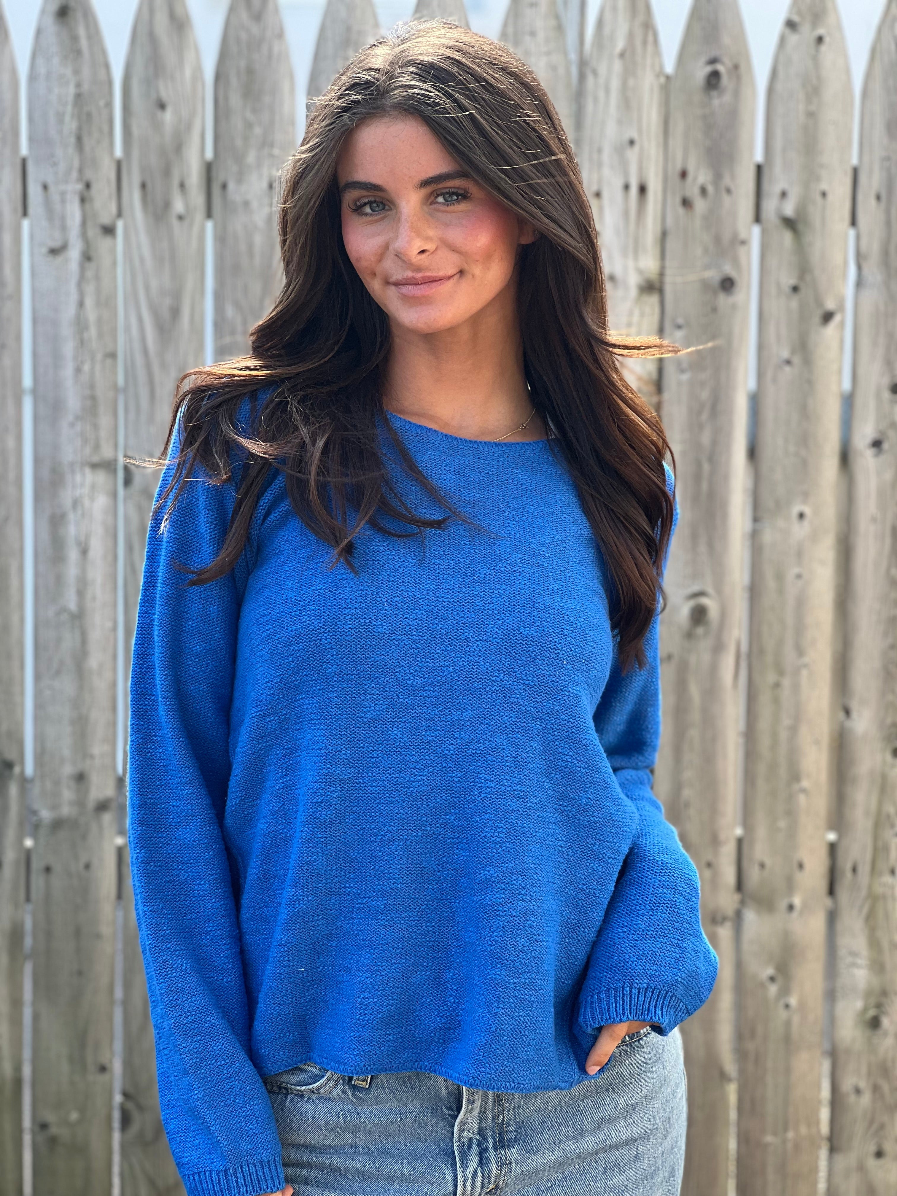 Crewneck Knit Sweater