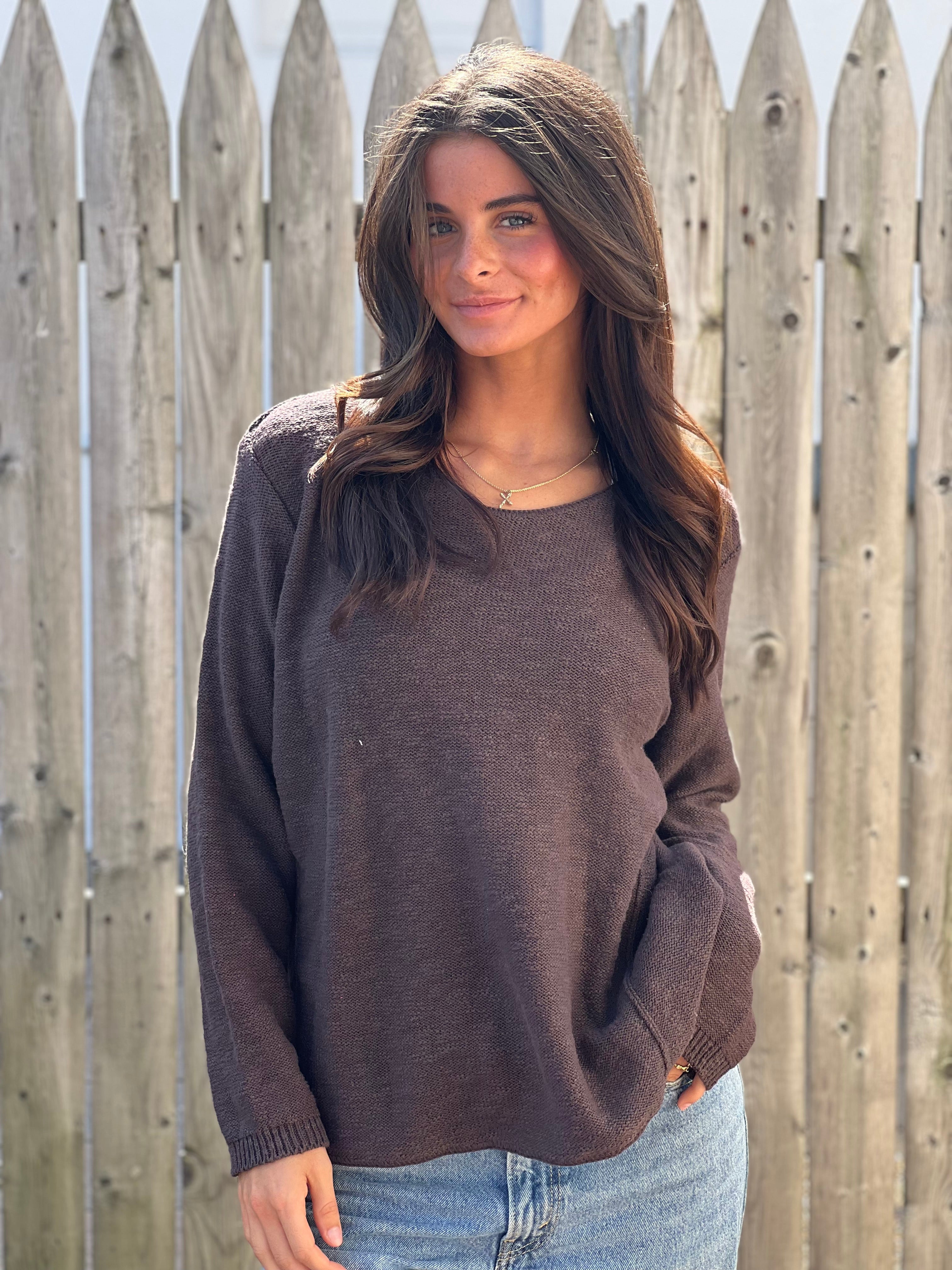 Crewneck Knit Sweater