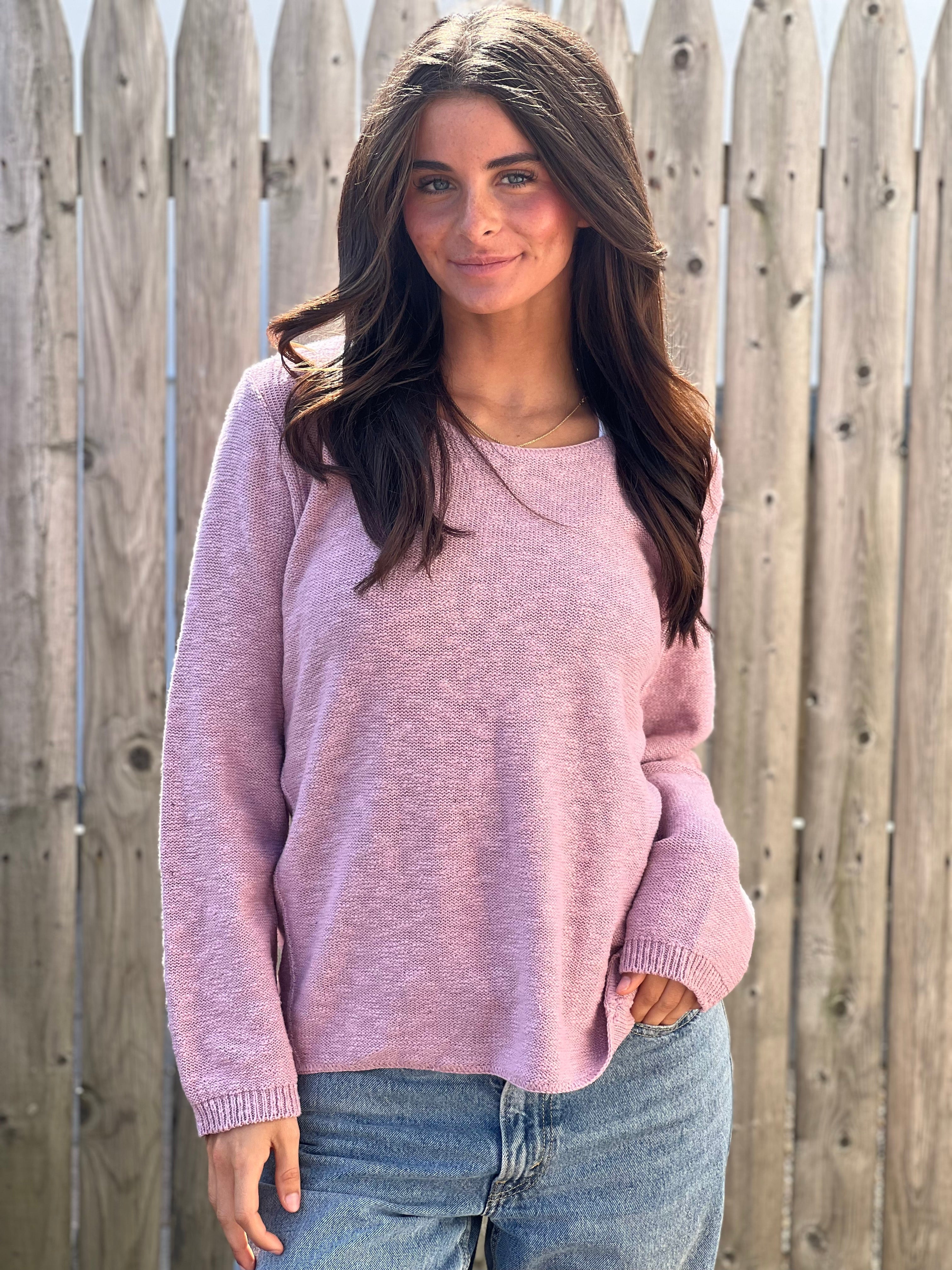 Crewneck Knit Sweater