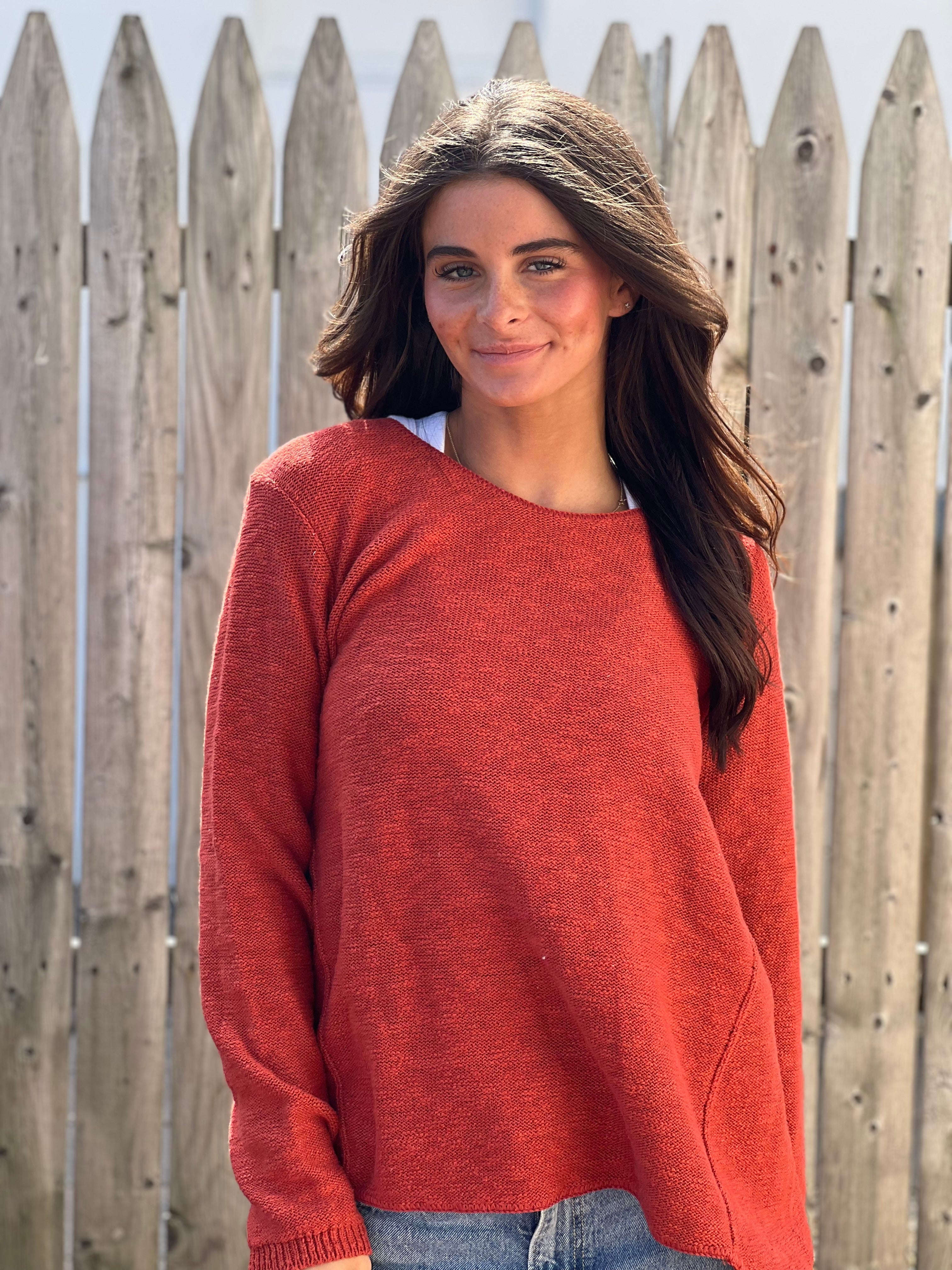 Crewneck Knit Sweater