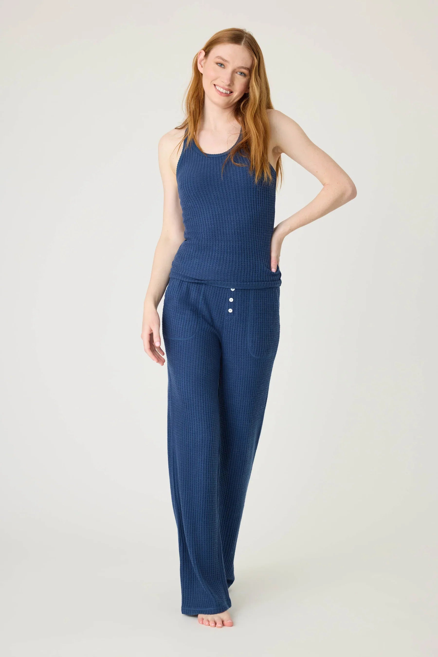 PJ Salvage Waffle Knit Tank