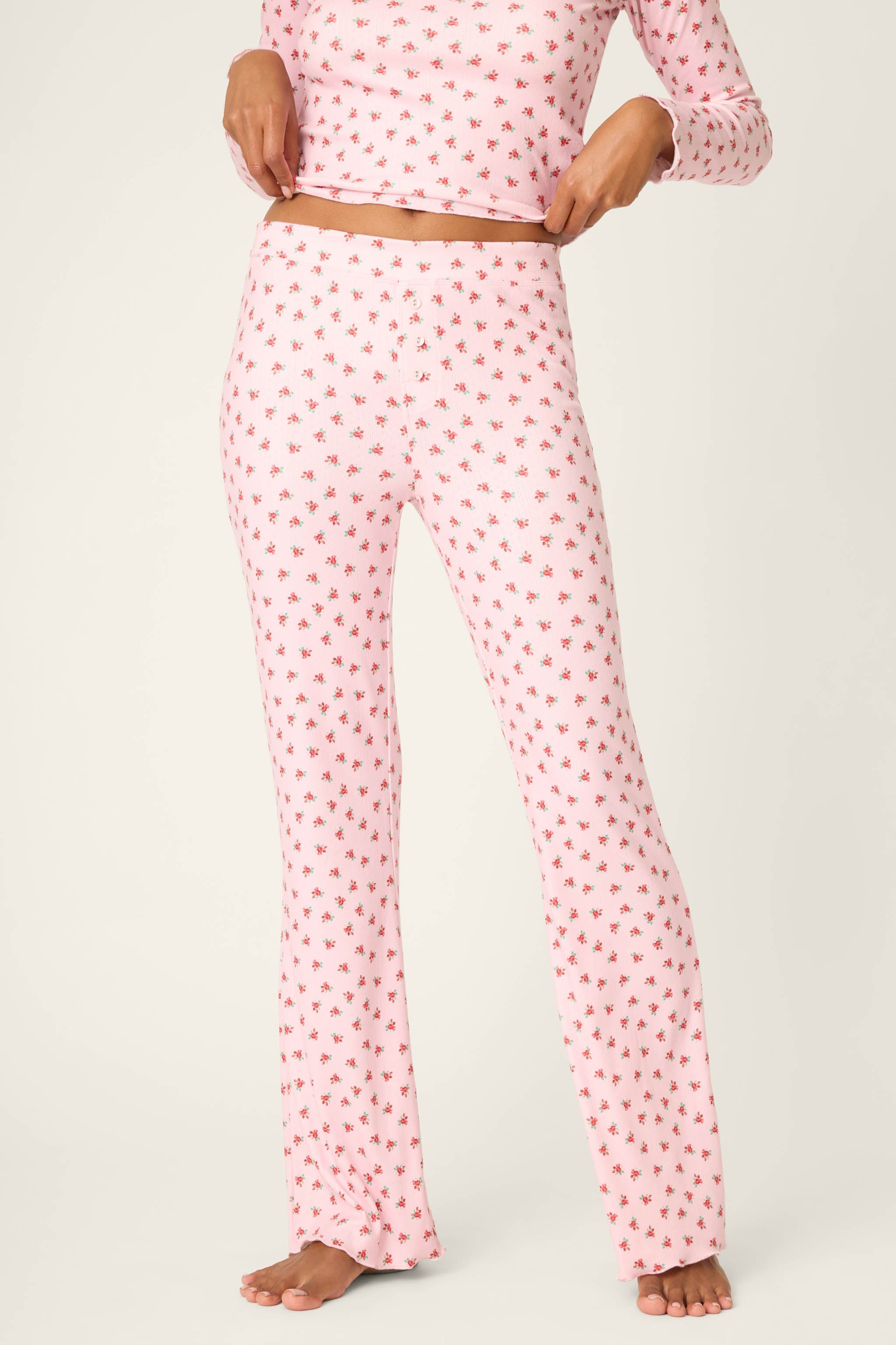 PJ Salvage Ditsy Floral Pants