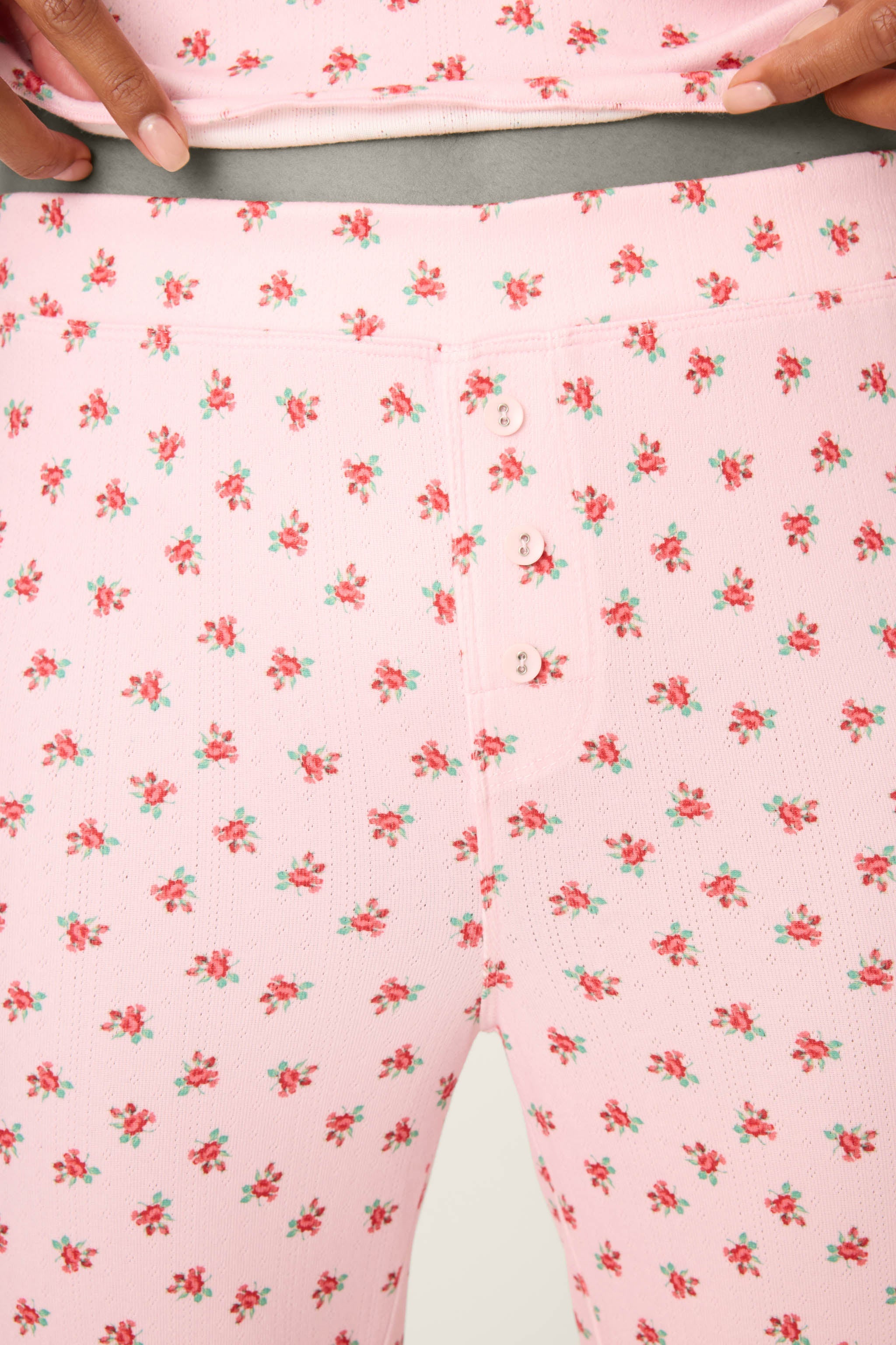 PJ Salvage Ditsy Floral Pants